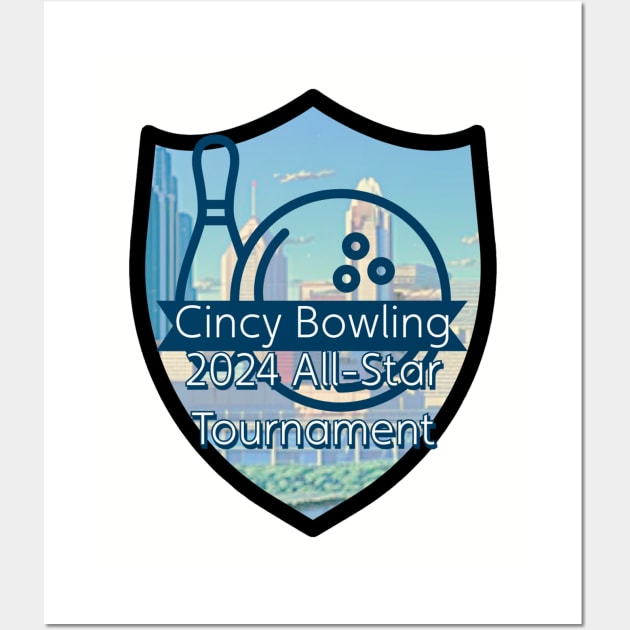 Cincy Bowling All Star Tournament Wall Art by MWH Productions